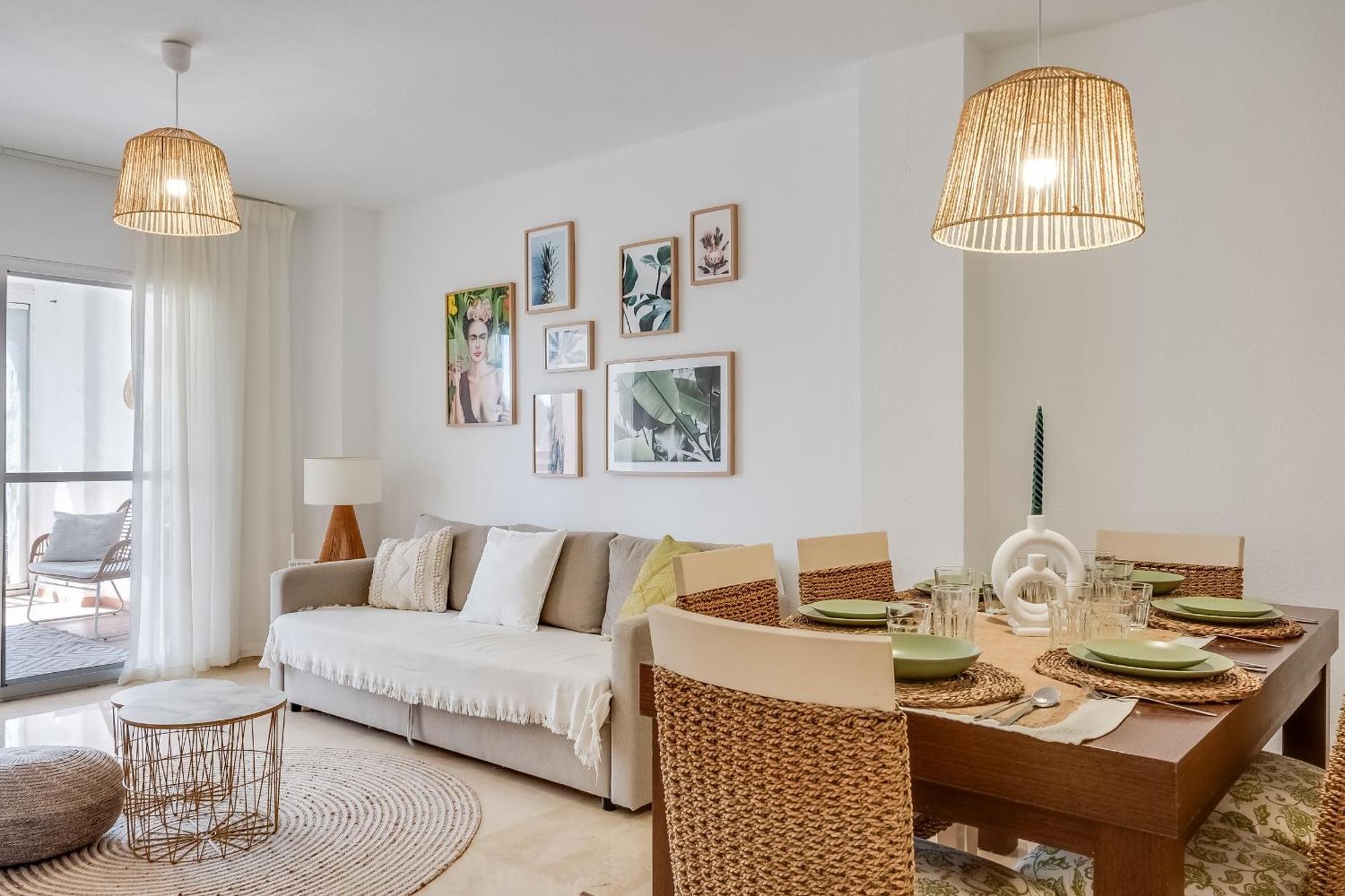 Gezellig Stijlvol Appartement Dichtbij Het Strand Estepona Luaran gambar
