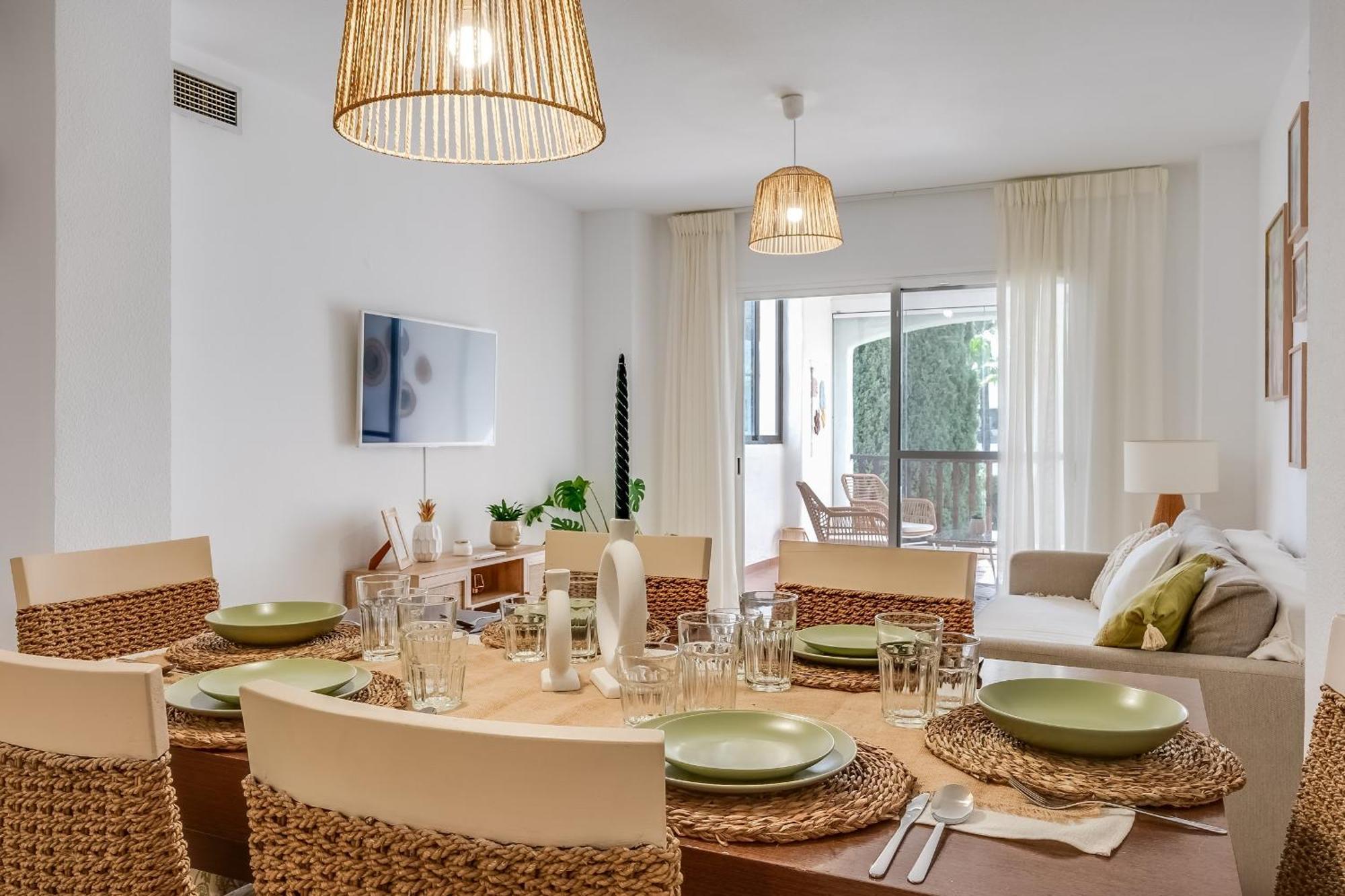 Gezellig Stijlvol Appartement Dichtbij Het Strand Estepona Luaran gambar